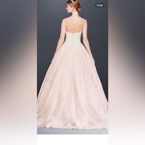 Beautiful Wedding dress with long veil included.wore only once.